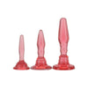 Wendy Williams Anal Trainer Kit - Model X3 - Unisex - Backdoor Pleasure - Pink - Adult Naughty Store