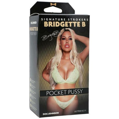 Bridgette B Signature Stroker ULTRASKYN Pocket Pussy - Model BB-001 - Female Masturbation Sex Toy - Realistic Feel - Pink