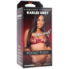 Signature Karlee Grey Pocket Pussy - Realistic ULTRASKYN Handheld Stroker for Men - Model KG-001 - Male Masturbator for Intense Pleasure - Flesh