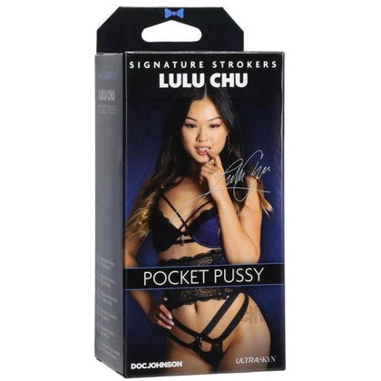 Introducing the SensaTouch™ Signature Lulu Chu Pocket Pussy - Model X1: The Ultimate Pleasure Experience for Men