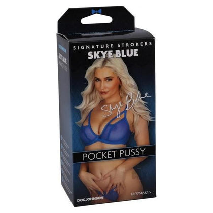 Signature Sky Blue Pocket Pussy - Ultra Realistic Male Masturbator for Intense Pleasure and Sensual Satisfaction