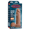 Doc Johnson Noches Latinas Pene Real Con Testiculos Brown Dildo - Dual-Density UR3, 8 Inches, Male Pleasure Toy - Adult Naughty Store