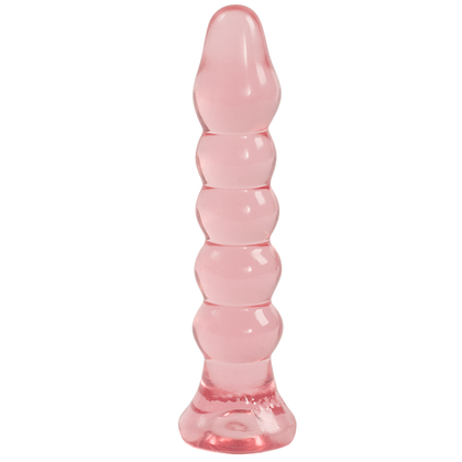 Doc Johnson Reserve Crystal Jellies Collection - Pink Jelly Bumps - Model #DJR-CJ-PJB - Unisex Anal Pleasure Toy - Adult Naughty Store