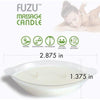 Fuzu Sensual Massage Candle - Coconut Passion 4oz | Dual Wick, Low Melting Point, Moisturizing, Illuminating | Up to 30 Hours Burn Time | For Intimate Moments of Pleasure | Dimensions: 2.875