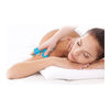 Deeva Fuzu Glove Massager Neon Blue - Ultimate Handheld Pleasure for Soothing Massage and Stress Relief
