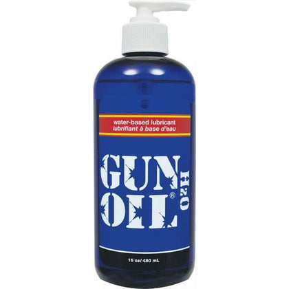 Gun Oil H2O 16 Ounce Condom Safe Water Based Lubricant

Introducing Gun Oil H2O - The Ultimate Water Based Lubricant for Unmatched Pleasure and Protection