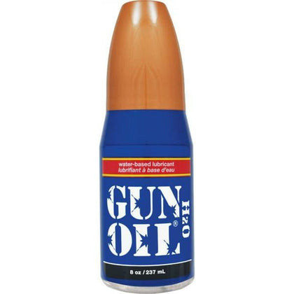 Gun Oil H2O Water Based Lubricant for Condom-Safe Pleasure - 8 Ounce Bottle