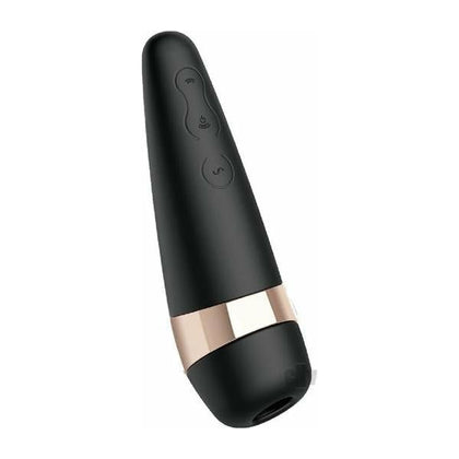 Introducing the Sensational Satisfyer Pro 3 Vibration Clitoral Stimulator - The Ultimate Pleasure Experience for Women in Black