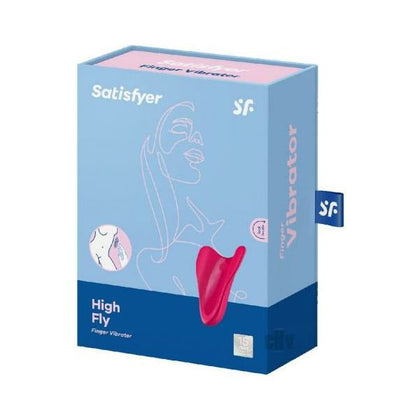 Satisfyer High Fly Red - Ergonomic Handheld Clitoral and Penile Stimulator for Unparalleled Pleasure