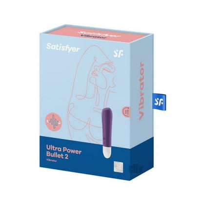 Satisfyer Ultra Power Bullet 2 Purple: The Ultimate Clitoral Stimulator for Intense Pleasure - Adult Naughty Store