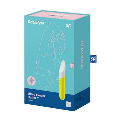 Satisfyer Ultra Power Bullet 7 Yellow: The Ultimate Clitoral Stimulator for Intense Pleasure