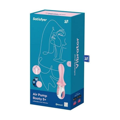 Satisfyer Air Pump Booty 5+ Red: Advanced Inflatable Anal Training Vibrator for Intense Pleasure