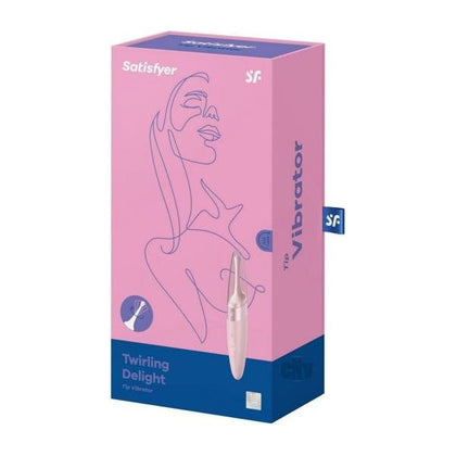 Satisfyer Twirling Delight Rose - Powerful Clitoral and Nipple Stimulator, Model TD-500, for Women, Intense Pleasure, Elegant Rose Color
