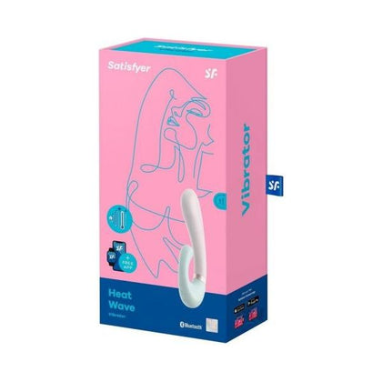 Satisfyer Heat Wave Mint - The Ultimate Pleasure Indulgence for Intense G-Spot and Clitoral Stimulation - Model SW-9001 - For Women - Vibrant Mint Green - Adult Naughty Store