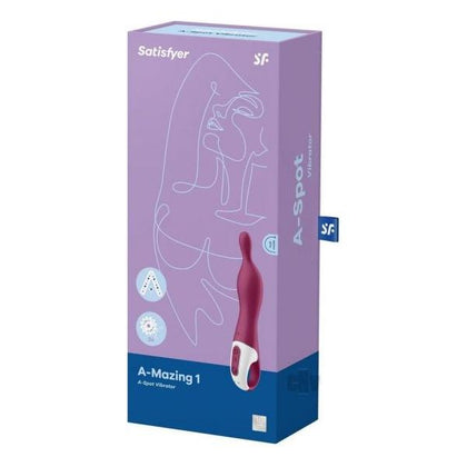 Satisfyer A-Mazing 1 Berry Curved A-Spot Vibrator - Intense Pleasure in Deep Purple