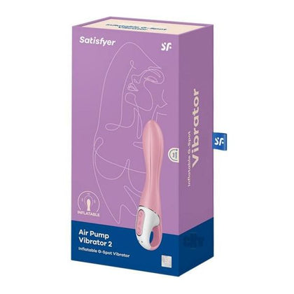 Sensa PleasureAir Pump Vibrator 2 - Pink: The Ultimate Inflatable G-Spot Pleasure Experience for Women