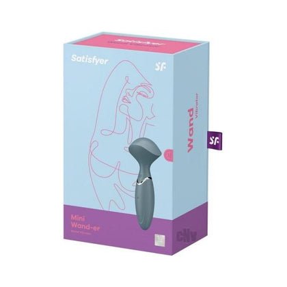 Satisfyer Mini Wand-er Grey: The Ultimate Portable Silicone Massager and Clitoral Stimulator