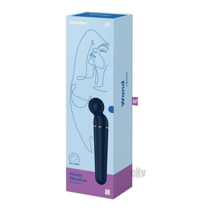 Satisfyer Planet Wand-er Blue - Powerful Full-Body Massager and Clitoral Stimulator