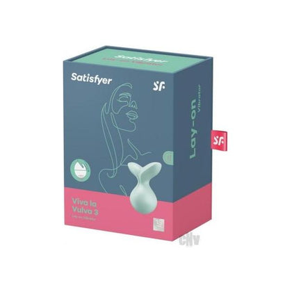 Satisfyer Viva La Vulva 3 Mint - Powerful Clitoral Lay-On Vibrator for Women - Intense Stimulation for Ultimate Pleasure