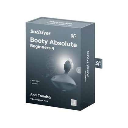 Satisfyer Booty Absolute Beginner 4 Anal Vibrator for Men and Women, Black