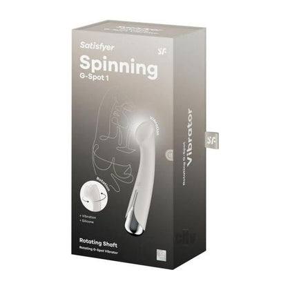 Introducing the Satisfyer Spinning G-Spot 1 Beige G-Spot Vibrator for Women