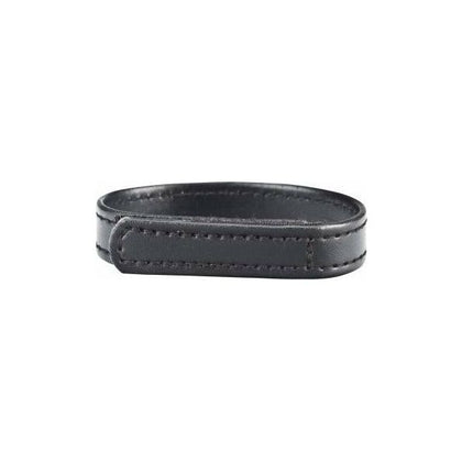 C & B Gear Velcro Cock Ring Black - Ultimate Pleasure Enhancer for Men - Adult Naughty Store