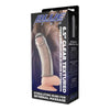 Blue Line Clear Textured Sleeve 6.5 - Penis Enhancer for Sensual Visual Stimulation - Transparent, Reusable, and Travel-friendly - Adult Naughty Store