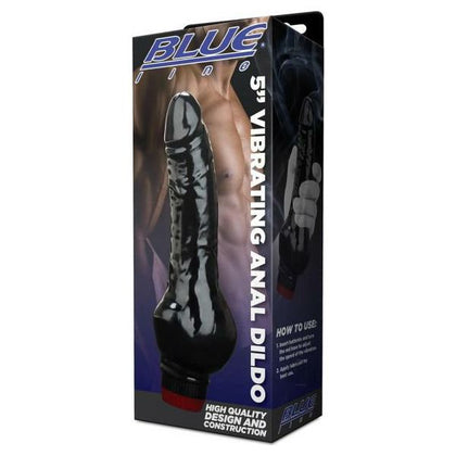 CB Gear Vibrating Anal Dildo 5 - Black: The Ultimate Pleasure for Men's Backdoor Stimulation