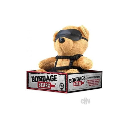 B Bound Up Billy Plushy Shibari Rope Bondage Toy - Model B123, Unisex, Sensory Exploration, Brown/Black