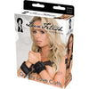 Lux Fetish Love Cuffs - Black, Comfortable Bondage Toy for Dominant Play - Adult Naughty Store