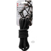 Lux Fetish Bondage Rope Black 10ft - Premium Shibari Rope Art Tool - Model B10 - Unisex - Sensual Pleasure for All - Jet Black - Adult Naughty Store