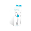 Glas Pure Indulgence Anal Slider Clear - The Ultimate Glass Prostate Pleasure for Men - Adult Naughty Store