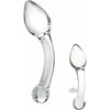 Glas Pure Indulgence Anal Slider Clear - The Ultimate Glass Prostate Pleasure for Men - Adult Naughty Store