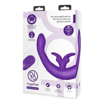 Introducing the Tt Together Toy Remote Vibe Purple: The Ultimate Couples' Pleasure Experience