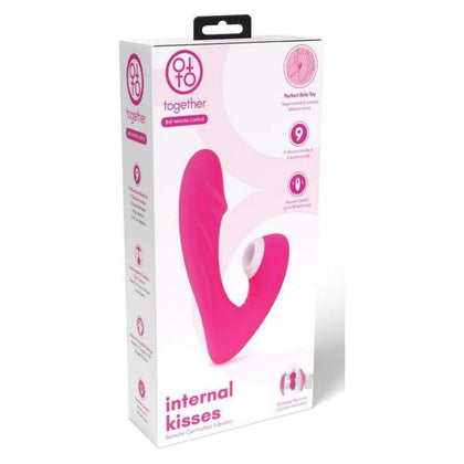 Tt Internal Kisses Pink - Together Remote Controlled Dual-Stimulation Vibrator for Intense Pleasure