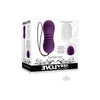 Eager Egg Purple - Powerful Vibrating and Thrusting Silicone Egg - Model EE-2000 - Unisex - Intense Stimulation for Any Pleasure Zone - Adult Naughty Store