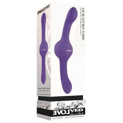 Introducing the Gyro Vibe Purple: A Powerful Dual-End Vibrator for Intense Pleasure