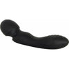 Evolved Wanderlust Dual Sided Wand Black - Versatile Waterproof Silicone Massager and Vibe (Model WL-200) for Intense Pleasure - Unisex - Stimulates Inside and Out - Adult Naughty Store