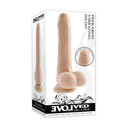 Luxe PleasureCo Introduces the SensaTouch Vibrating Dildo - Model PAVD-500X - Unisex - Dual-Layer Liquid Silicone - Realistic Uncircumcised Experience - Multi-Speed & Pattern - Turbo Boost -  - Adult Naughty Store