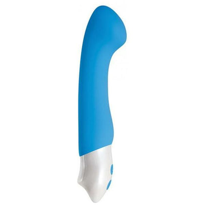 Introducing the Tempest G Silicone Rechargeable G-Spot Vibrator Blue - Your Path to Extraordinary Pleasure - Adult Naughty Store