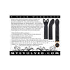 Evolved Four Play Set Black Bullet Vibrator with 3 Sleeves - Versatile Pleasure for Her