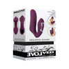 Helping Hand Purple Dual Motor Finger Vibrator - Model HH-3001 - Women's Clitoral and Internal Stimulation - Intense Pleasure at Your Fingertips