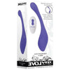 Anywhere Vibe Purple - Dual End Flexible Poseable Vibrator AVP-001 - Intense Pleasure for Both Internal and External Stimulation - Purple - Adult Naughty Store