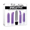 Evolved Multi Sleeve Vibrator Kit - Purple - Versatile Pleasure for All Genders and Intense Sensations for Every Erotic Zone