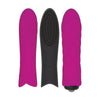 Introducing the LuxuriaX Model X123 Pleasure Sleeve Trio with Bullet Vibrator - The Ultimate Gender-Inclusive Pleasure Experience for Deep Blue Delights - Adult Naughty Store