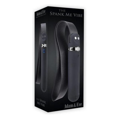 Aande Spank Me Vibe Black - Powerful Multi-Speed Silicone Slap Strap Sex Toy for Enhanced Pleasure - Model SMV-001 - Unleash Your Naughty Side