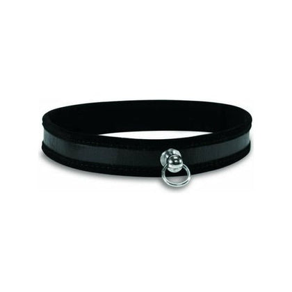 Sex and Mischief Low Profile Black Day Collar - Fashionable and Comfortable BDSM Accessory for All Genders - Model SM-1001 - Stylish, Soft, and Adjustable - Enhance Your Pleasure in Elegance