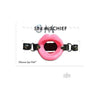 Sex and Mischief Silicone Lips Pink Mouth Gag - Adult Naughty Store