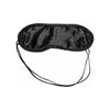 Sex And Mischief Double-Layered Satin Black Blindfold - Model SM-001 - Unisex - Sensual Pleasure - Black - Adult Naughty Store