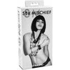 Sex And Mischief Breathable Ball Gag 2 Inch Black - Premium Bondage Toy for Enhanced Pleasure and Control - Adult Naughty Store